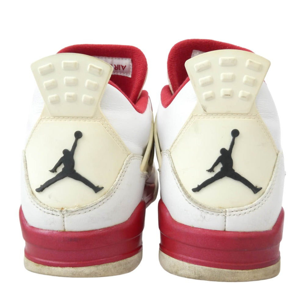 NIKE ナイキ 308497-106 Air Jordan 4 Retro Alternate 89 エアジョーダン4 レトロ オルタネイト89 スニーカー レッド系 27cm【中古】