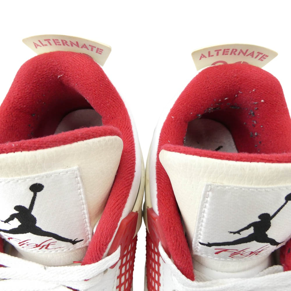 NIKE ナイキ 308497-106 Air Jordan 4 Retro Alternate 89 エアジョーダン4 レトロ オルタネイト89 スニーカー レッド系 27cm【中古】