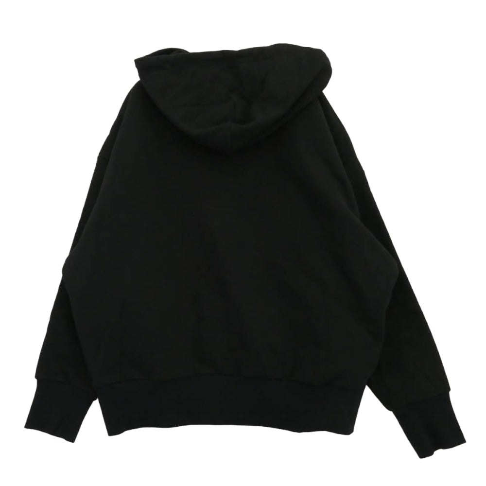 CALEE キャリー 24AW CL-24AW056 DOUBLE FACE DROP ZIP HD ダブル フェイス ジップ パーカー ブラック系 XL【中古】