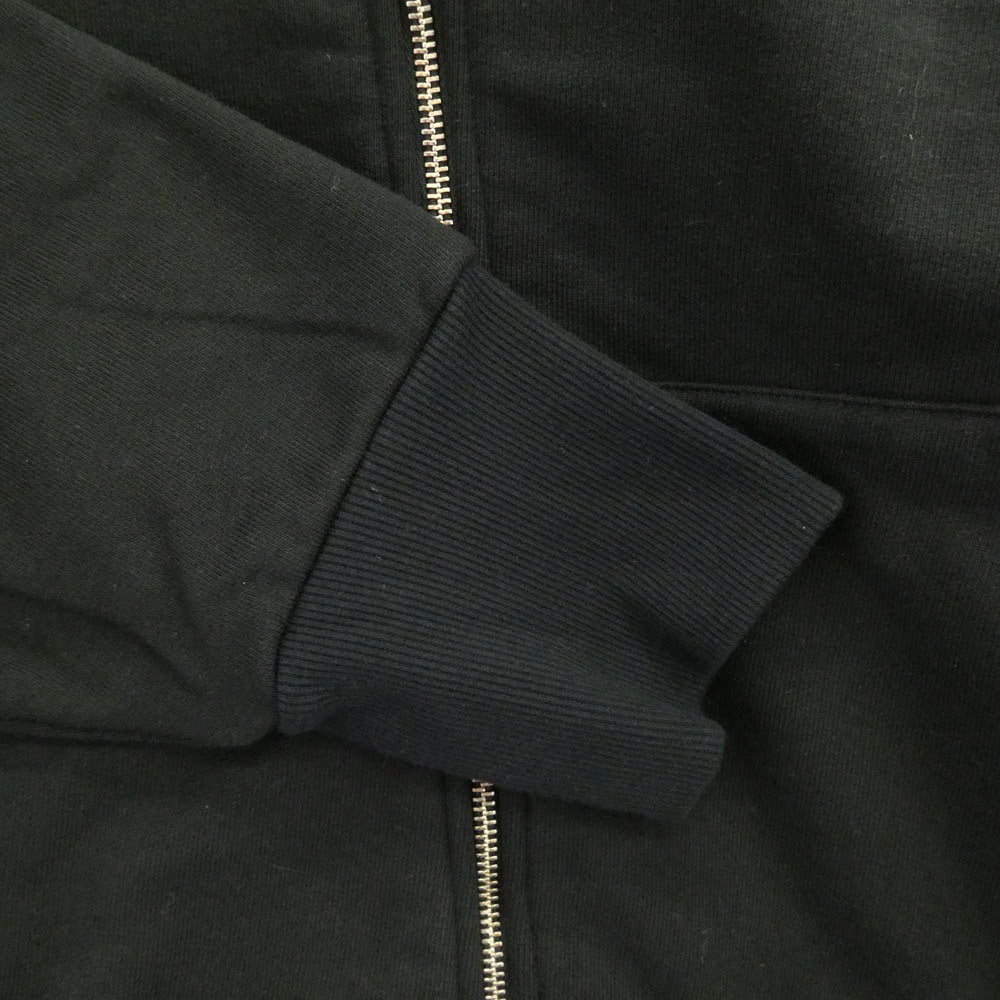 CALEE キャリー 24AW CL-24AW056 DOUBLE FACE DROP ZIP HD ダブル フェイス ジップ パーカー ブラック系 XL【中古】