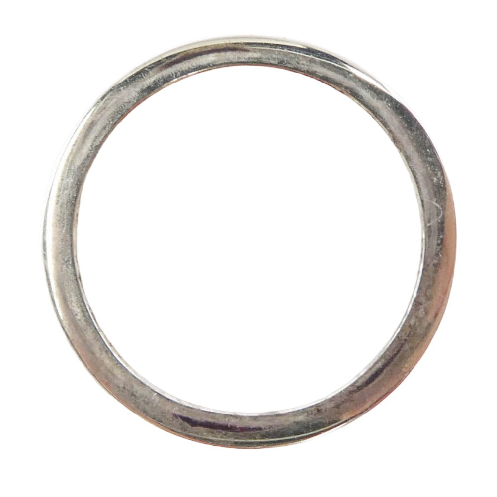 CALEE キャリー CL-25AW012JW STUDS SILVER NARROW RING スタッズ ナロー リング シルバー系 23号【中古】