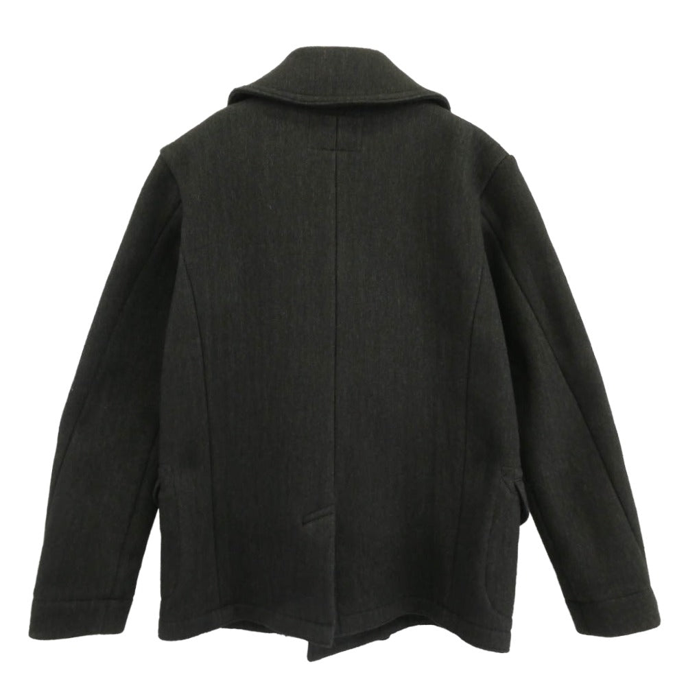 BROWNS'S BEACH ブラウンズビーチ BBJ9007 FULL COUNT BROWN'S BEACH PEA COAT ウール フルカウント ブラウンズビーチ コート チャコール系 40【中古】