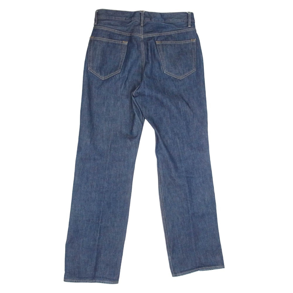 AURALEE オーラリー A00P01DM HARD TWIST DENIM 5P PANTS デニム パンツ インディゴブルー系 32【中古】