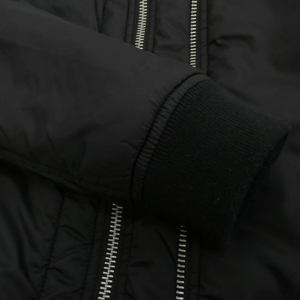 ALLSAINTS オールセインツ MJ024N MA-1 中綿 ボンバージャケット フライトジャケット ブルゾン ブラック系 XS【中古】