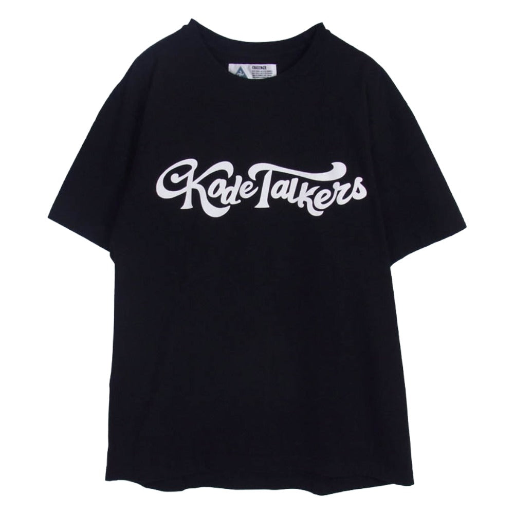 CHALLENGER チャレンジャー KODE TALKERS TOUR TEE コードトーカーズ 半袖 ツアーTシャツ ブラック系 XL【中古】