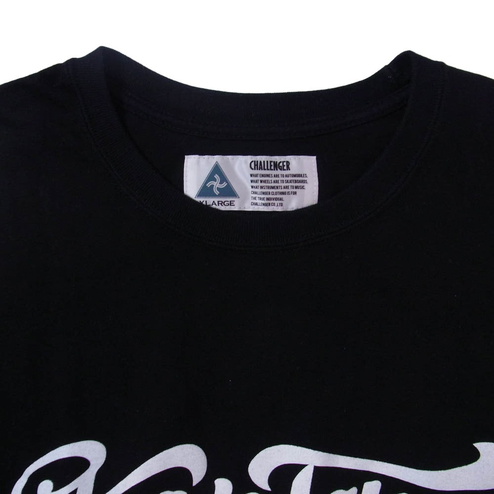 CHALLENGER チャレンジャー KODE TALKERS TOUR TEE コードトーカーズ 半袖 ツアーTシャツ ブラック系 XL【中古】