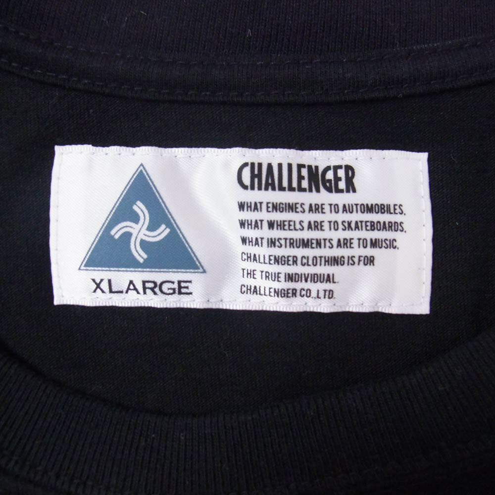 CHALLENGER チャレンジャー KODE TALKERS TOUR TEE コードトーカーズ 半袖 ツアーTシャツ ブラック系 XL【中古】