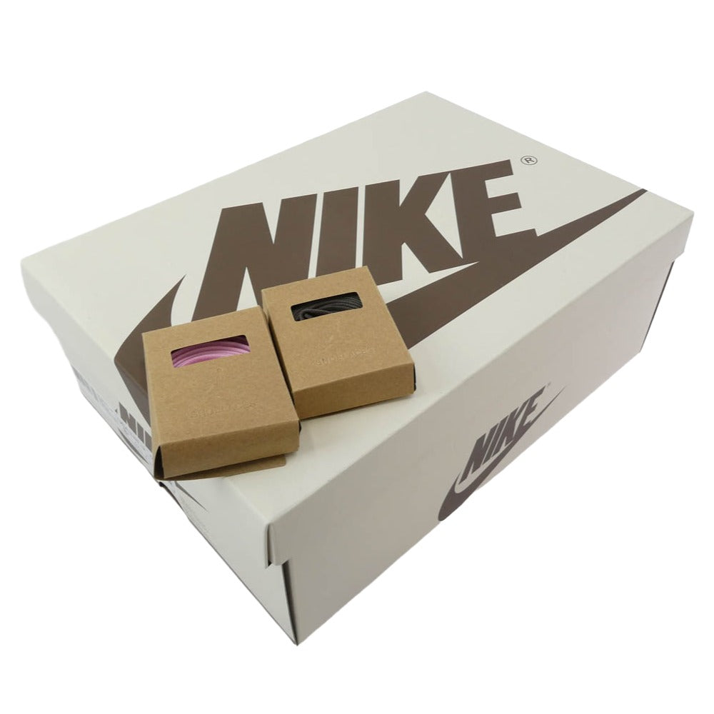 NIKE ナイキ 24AW DM7866 202 フェイクバスターズ鑑定済み Travis Scott Air Jordan 1 Low OG SP Velvet Brown and Dark Mocha トラヴィススコット エアジョーダン ローカット スニーカー ダークブラウン系 ブラック系 26.5cm【極上美品】【中古】