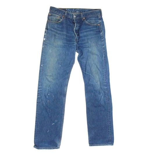 Levi's リーバイス Vintage ヴィンテージ ユーロ 501 ボタン裏刻印T01 デニムパンツ インディゴブルー系 33【中古】