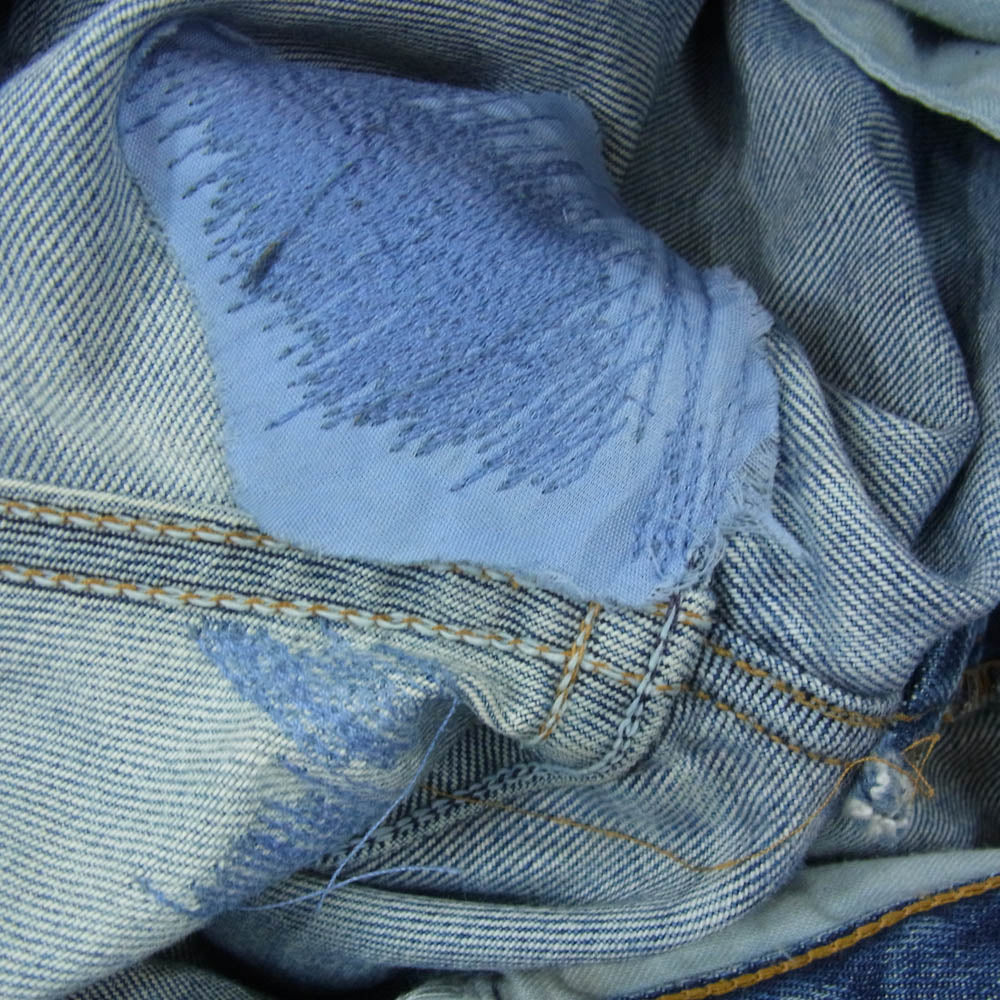 Levi's リーバイス Vintage ヴィンテージ ユーロ 501 ボタン裏刻印T01 デニムパンツ インディゴブルー系 33【中古】