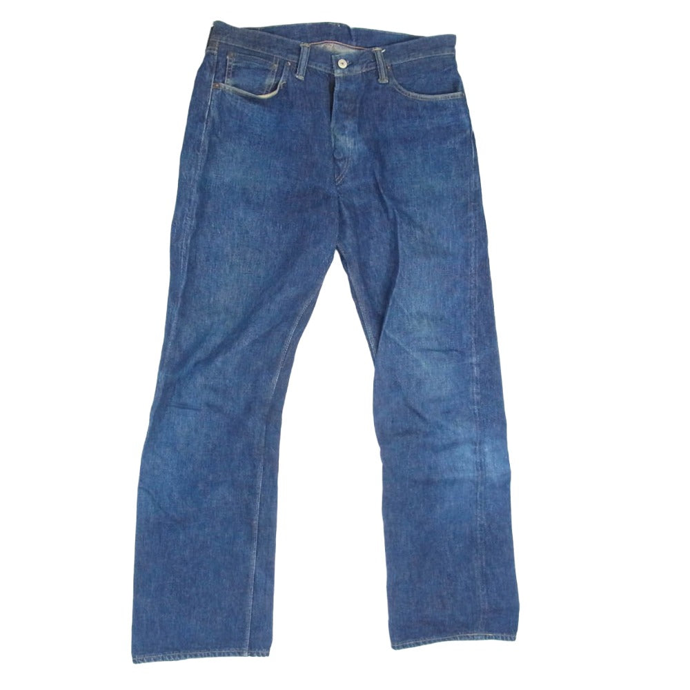 WAREHOUSE ウエアハウス Lot 1001XX ボタンフライ デニムパンツ インディゴブルー系 36【中古】