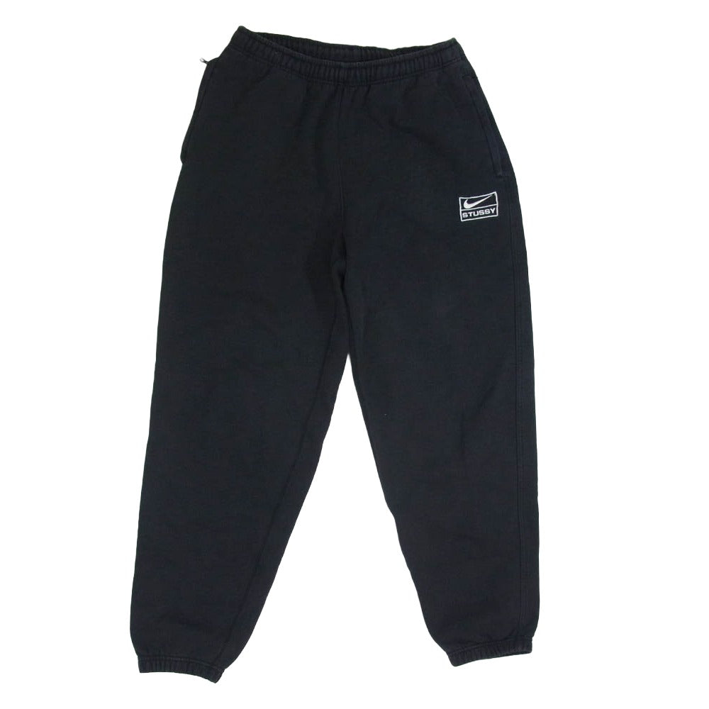 NIKE ナイキ 24AW FN5235-010 x STUSSY Stone Washed Fleece Pant ステューシー ストーン ウォッシュ フリース パンツ スウェットパンツ ブラック系 M【中古】