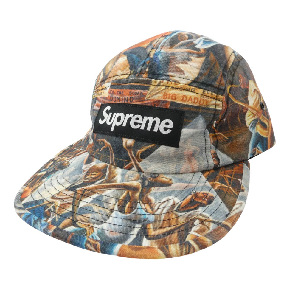 Supreme シュプリーム 25SS ernie barnes camp cap アーニーバーンズ キャンプ キャップ 帽子 マルチカラー系【美品】【中古】