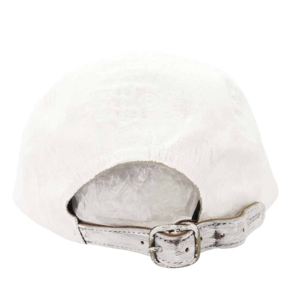 Supreme シュプリーム 24SS MM6 Maison Margiela メゾンマルジェラ Painted Camp Cap ペインテッド キャンプ キャップ 帽子 ホワイト系 one size (58cm)【中古】