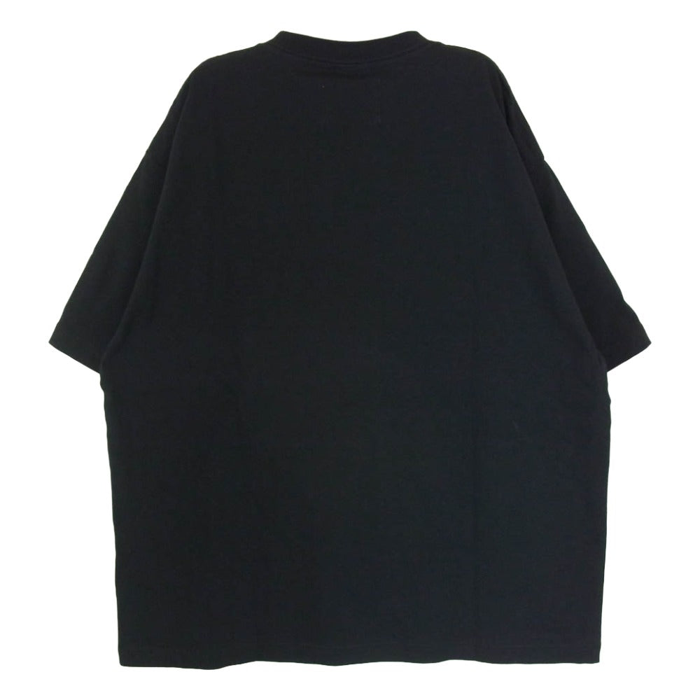 ヴァリアスアーティスツ × Champion チャンピオン PEANUTS FRAGMENTS TEE ピーナッツ フラグメント Tシャツ 半袖カットソー ブラック系 L【極上美品】【中古】