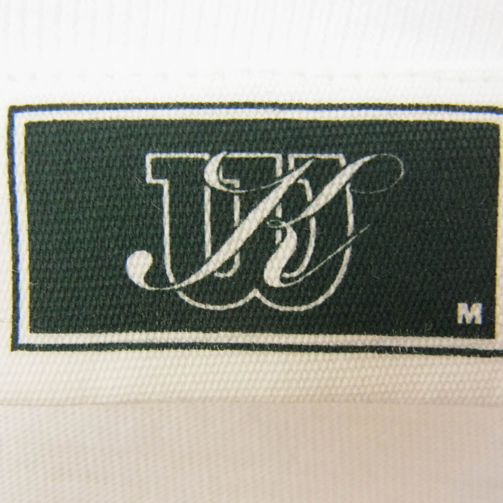 KITH キス 25SS KHM033531-101 × Wilson ウィルソン Quiet Please Tee クワイエットプリーズ ロゴプリント Tシャツ 半袖カットソー ホワイト系 M【新古品】【未使用】【中古】