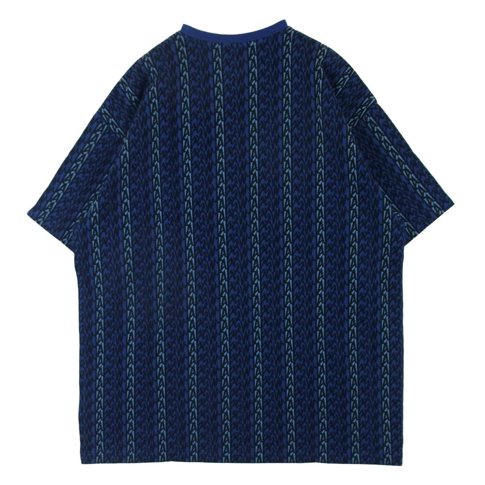 WTAPS ダブルタップス 24SS 241ATDT-CSM25 BDY SS COTTON SIGN TEE ボーディー ショート スリーブ コットン サイン Tシャツ 半袖 カットソー ブルー系 ネイビー系 03【極上美品】【中古】