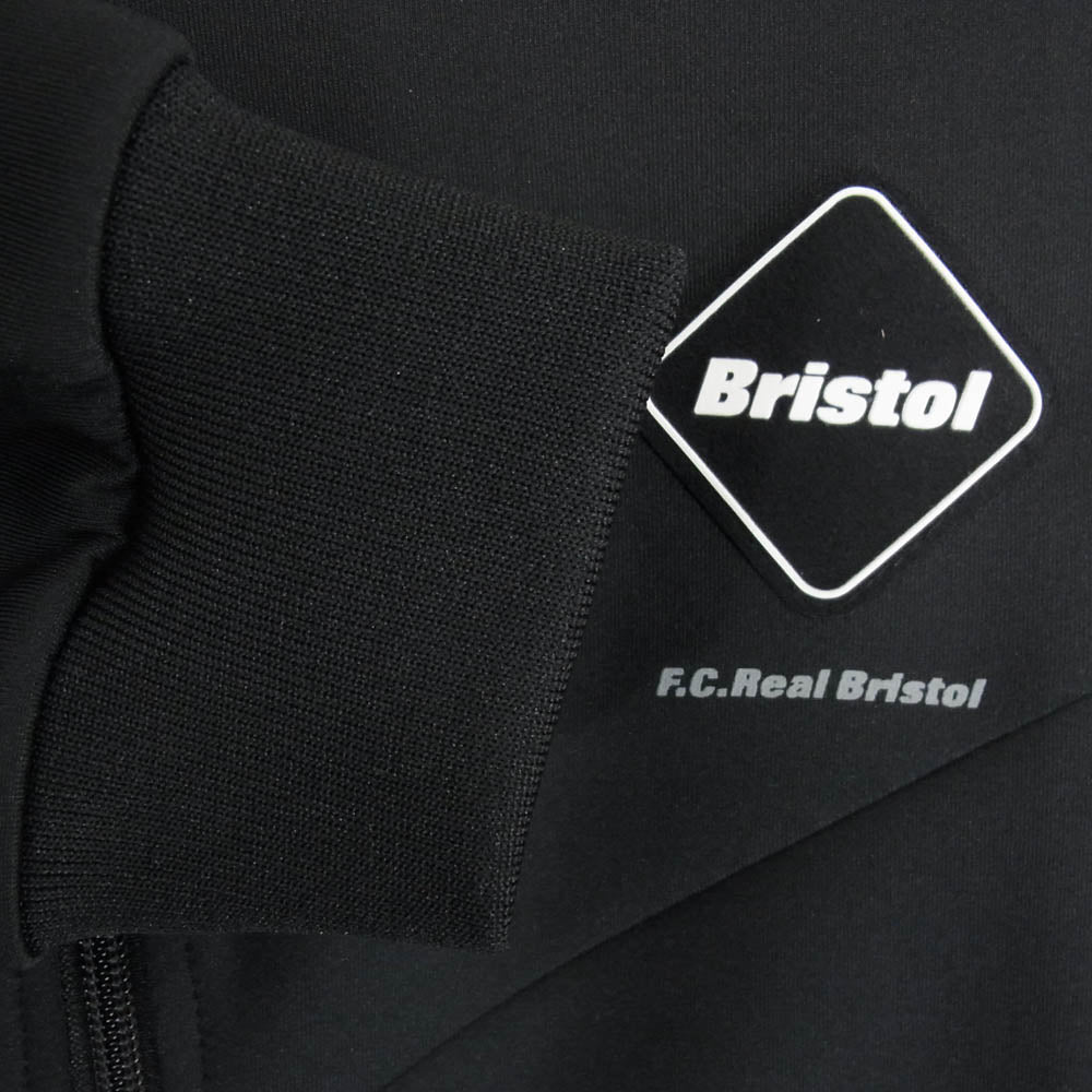 F.C.R.B. エフシーアールビー × SOPH NET × NEW ERA ソフネット ニューエラ ラバーロゴ フード スターデザイン ジップアップパーカー ブラック系 L【中古】