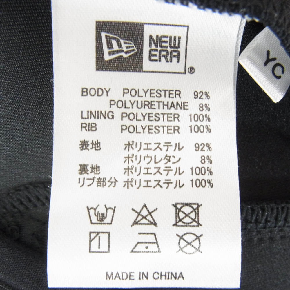 F.C.R.B. エフシーアールビー × SOPH NET × NEW ERA ソフネット ニューエラ ラバーロゴ フード スターデザイン ジップアップパーカー ブラック系 L【中古】