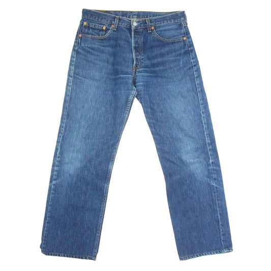 Levi's リーバイス 501-0101 ユーロ フランス製 99年製 裏刻印275 デニム パンツ インディゴブルー系 33【中古】