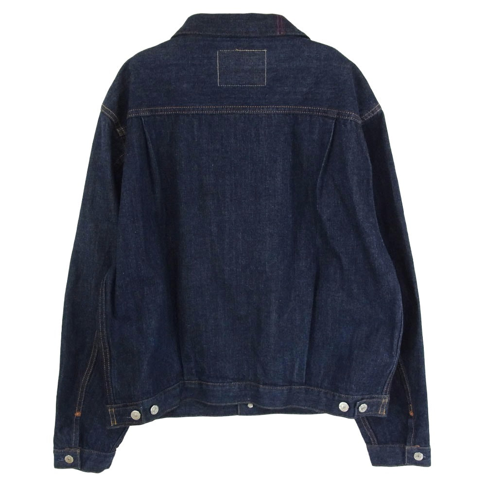 Anachronorm アナクロノーム CONTEXT-005 FRONT TUCK DENIM JACKET コットン デニム ジャケット インディゴブルー系 02【中古】