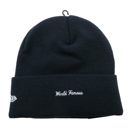 Supreme シュプリーム 25AW ×New Era Box Logo Beanie ニューエラ ボックス ロゴ ビーニー ニット キャップ ダークネイビー系【新古品】【未使用】【中古】