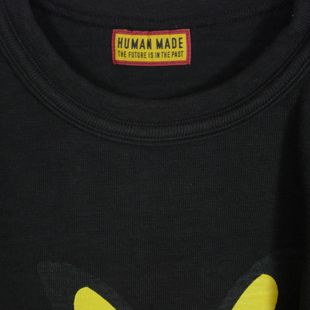 HUMAN MADE ヒューマンメイド XX30TE004 POKeMON MADE GRAPHIC T-SHIRT HARAJUKU ポケモン グラフィック プリント 半袖 Tシャツ ブラック系 XL【極上美品】【中古】