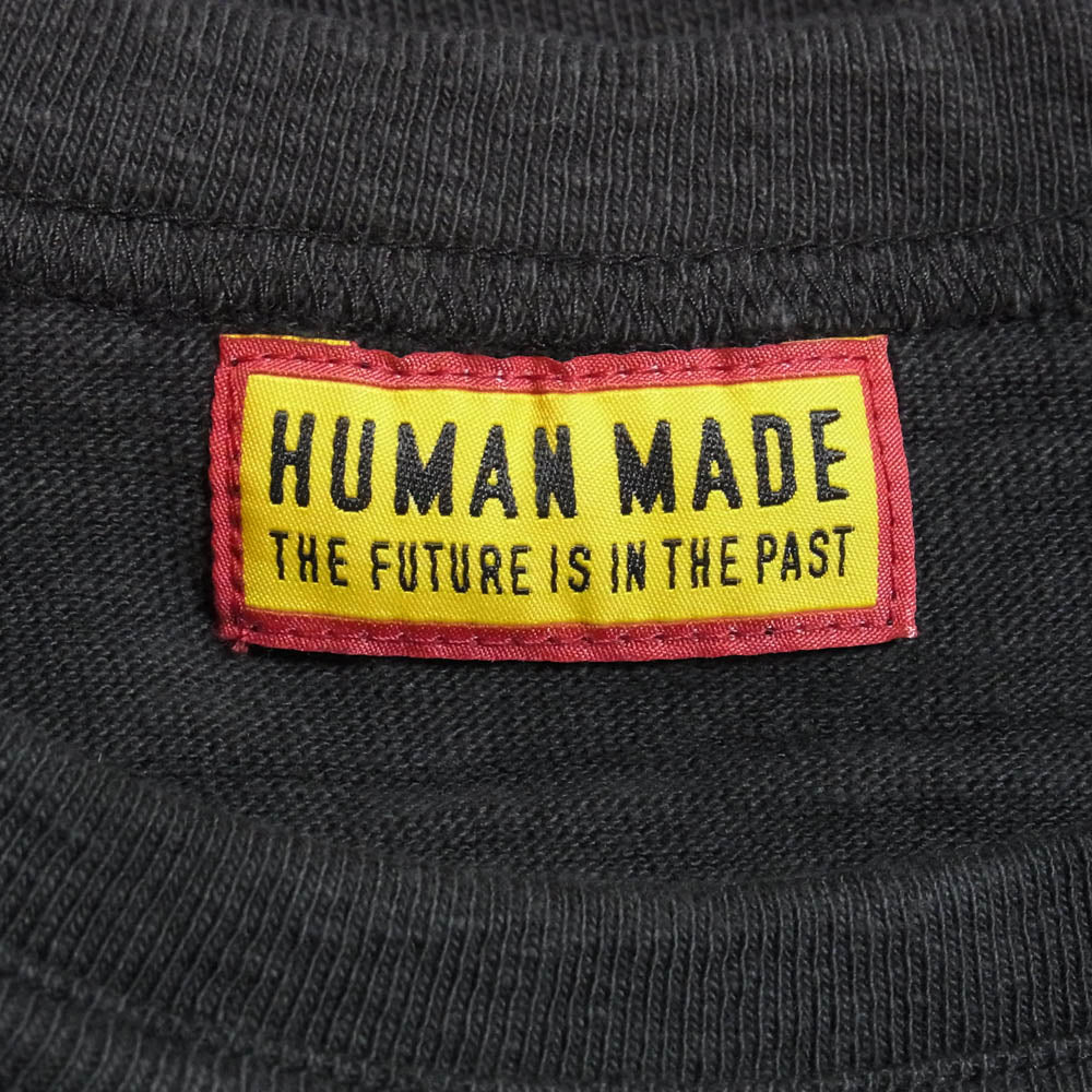 HUMAN MADE ヒューマンメイド XX30TE004 POKeMON MADE GRAPHIC T-SHIRT HARAJUKU ポケモン グラフィック プリント 半袖 Tシャツ ブラック系 XL【極上美品】【中古】