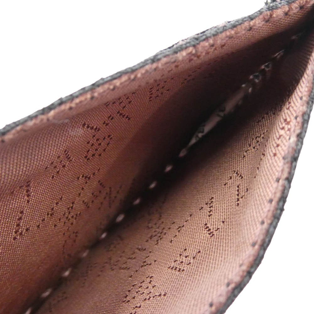 Stella McCartney ステラマッカートニー ファラベラ レザー カードケース ブラック系【中古】