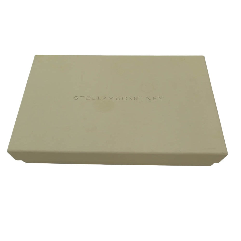 Stella McCartney ステラマッカートニー ファラベラ レザー ロングウォレット 二つ折り長財布 ブルー系【中古】