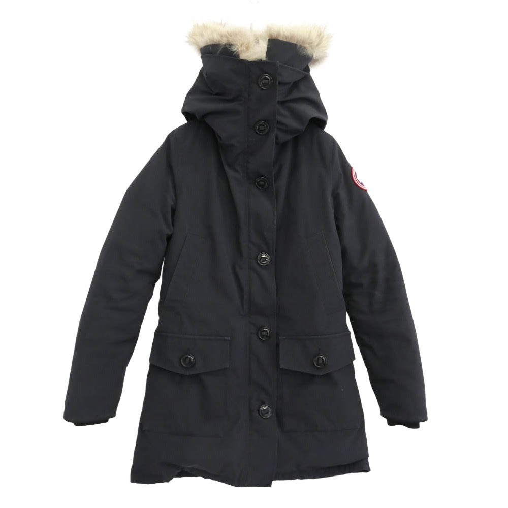 CANADA GOOSE カナダグース 2603JL グリフィンタグ BRONTE PARKA ブロンテ パーカ ダウンジャケット ブラック系 M【中古】