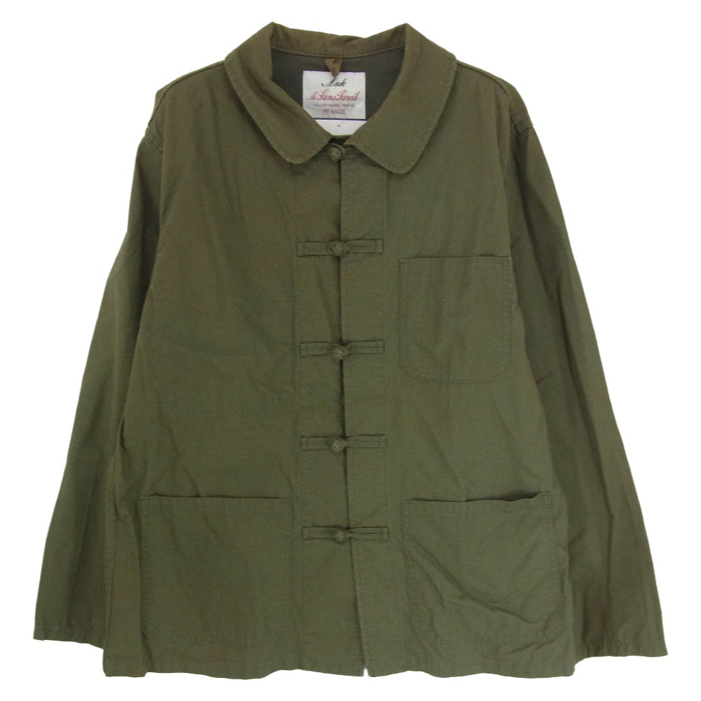 ル サン パレイユ Le Sans Pareil ル サン パレイユ ANK別注 フレンチチャイナ ジャケット カバーオール カーキ系 38【中古】