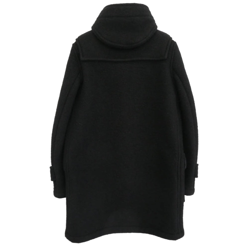 Gloverall グローバーオール x BEAMS 英国製 ビームス 裏ボア ウール ダッフルコート ブラック系 S【中古】