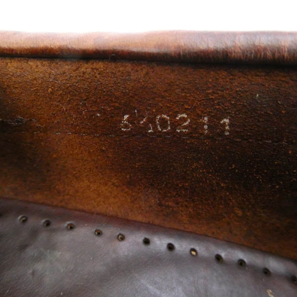 Paraboot パラブーツ BARTH MARINE バース レザー デッキシューズ ブラウン系 UK6.5【中古】