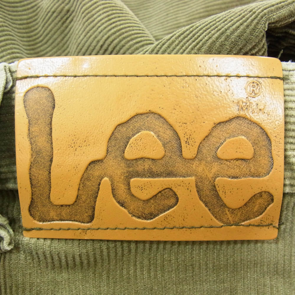 Lee リー Vintage ヴィンテージ 70s?80s 42TALON コーデュロイ パンツ カーキ系 サイズ表記無【中古】