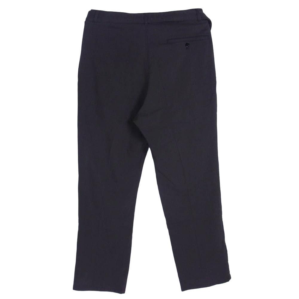 LEMAIRE ルメール PA314 LF842 LOOSE PLEATED PANTS ルーズ プリーツ ベルテッド パンツ チャコール系 46【中古】