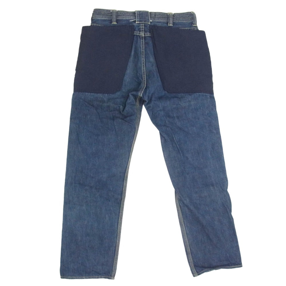 SASAFRAS ササフラス Fall Leaf Sprayer Pants フォールリーフ スプレイヤー デニムパンツ S インディゴブルー系 S【中古】