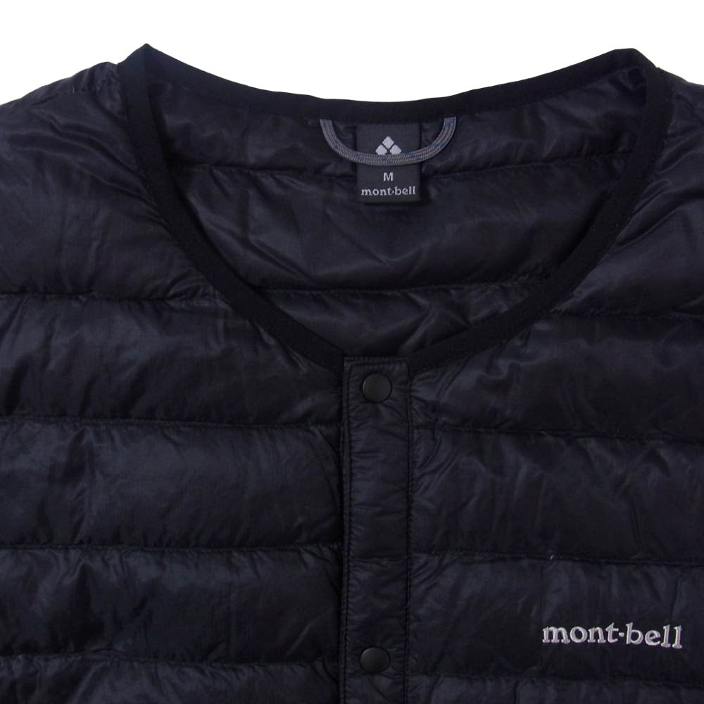 mont-bell モンベル 1101422 U.L.ダウン ラウンドネック インナーダウンジャケット ブラック系 M【中古】