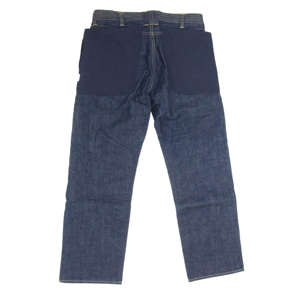 SASAFRAS ササフラス Fall Leaf Sprayer Pants フォールリーフ スプレイヤー デニムパンツ M インディゴブルー系 M【中古】