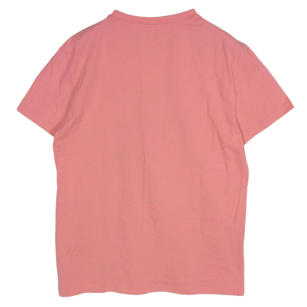 CALVIN KLEIN カルバンクライン J314499 JEANS ジーンズ ロゴプリント 半袖 Tシャツ ピンク系 L【中古】