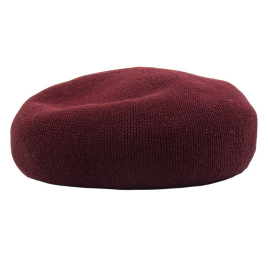 CHALLENGER チャレンジャー COTTON BERET コットン ベレー帽 バーガンディー エンジ系【中古】