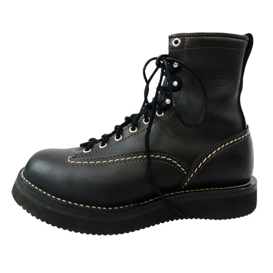 WESCO ウエスコ BK1081010 Custom Jobmaster カスタム ジョブマスター レースアップ レザーブーツ ブラック系 8E【中古】