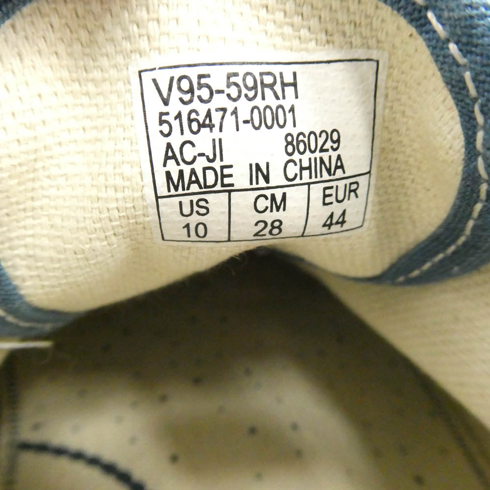 VANS バンズ V95-59RH ERA エラ スニーカー ブルー系 28cm【中古】