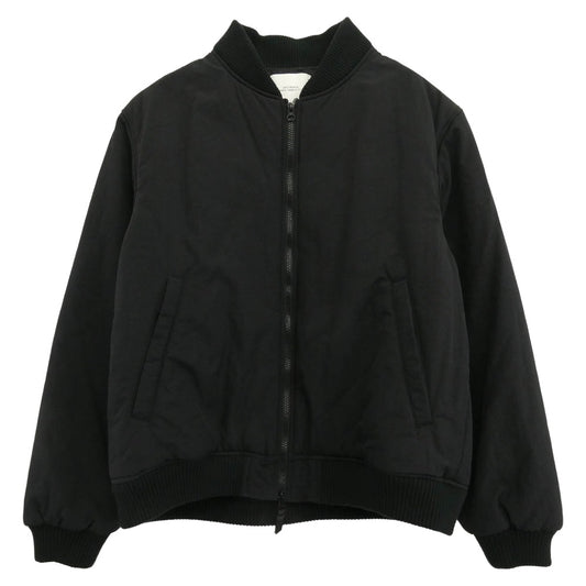 サタデーズ ニューヨークシティ BBL-74000-B PADDED ZIP BLOUSON 中綿 ボンバー ジャケット ブラック系 L【中古】