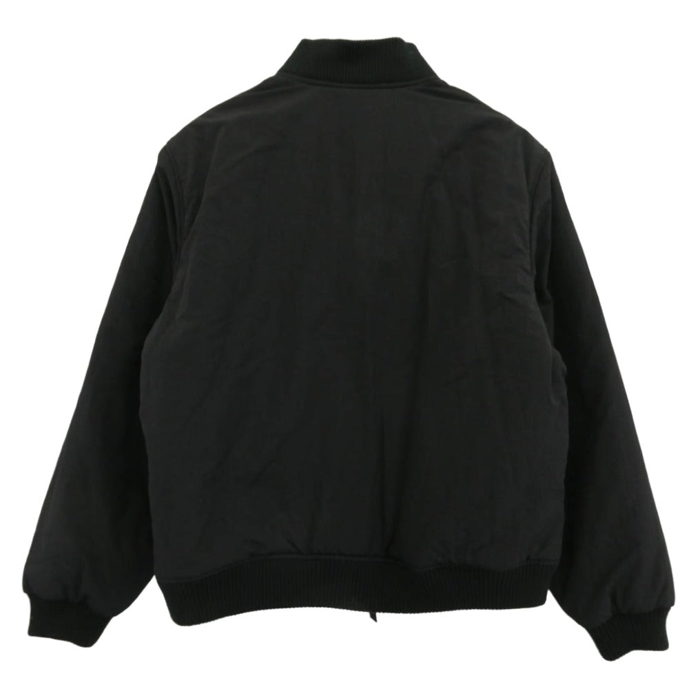 サタデーズ ニューヨークシティ BBL-74000-B PADDED ZIP BLOUSON 中綿 ボンバー ジャケット ブラック系 L【中古】
