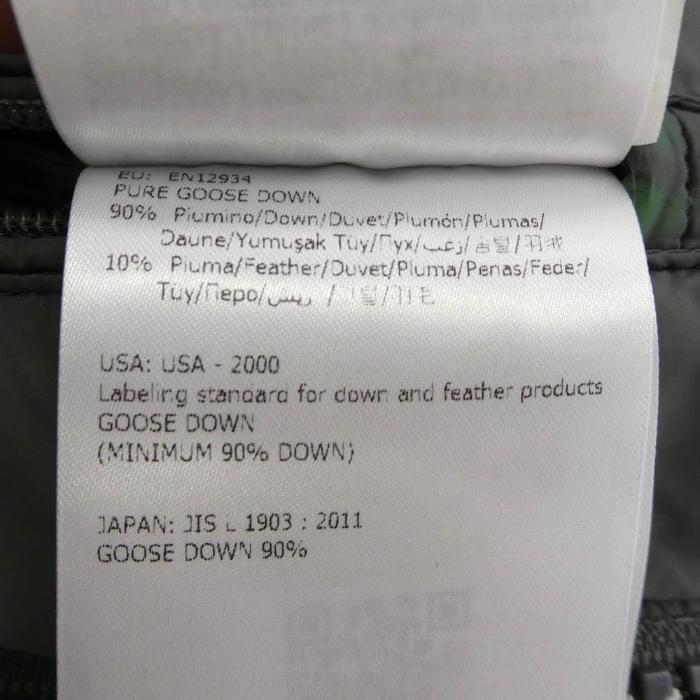 MONCLER モンクレール 17AW C20914033805 MONTGENEVRE モンジュネーブル ダウン ジャケット グレー系 2【中古】