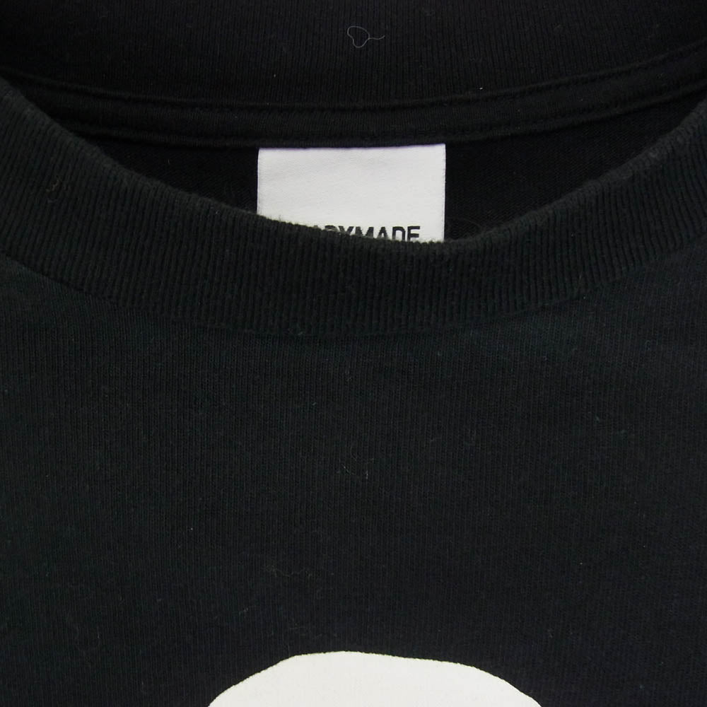 READY MADE レディメイド 22AW RE-C0-BK-00-00-203 TARGET LS TEE ターゲット プリント ロングスリーブ 長袖 Tシャツ カットソー ブラック系 M【中古】
