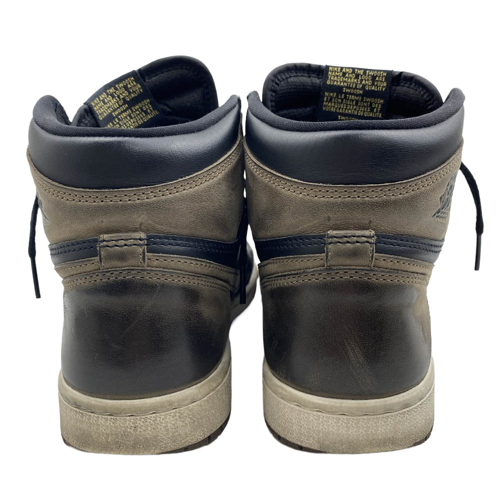 NIKE ナイキ DZ5485-020 Air Jordan 1 Retro High OG Palomino エアジョーダン1 レトロ ハイ OG パロミノ ハイカット スニーカー シューズ ブラック系 25cm【中古】