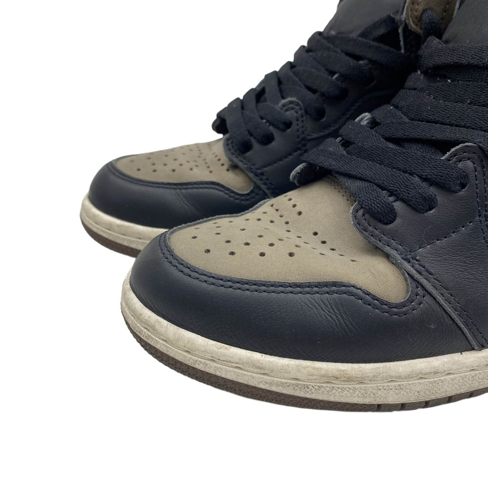NIKE ナイキ DZ5485-020 Air Jordan 1 Retro High OG Palomino エアジョーダン1 レトロ ハイ OG パロミノ ハイカット スニーカー シューズ ブラック系 25cm【中古】