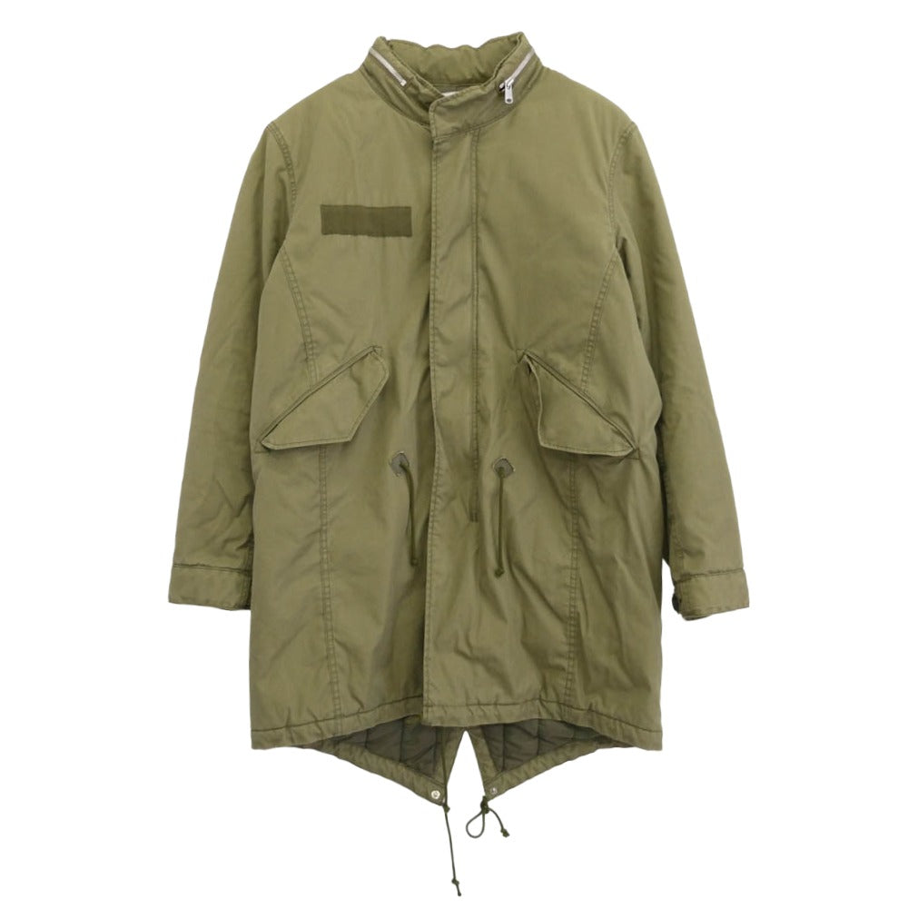 nonnative ノンネイティブ NN-JU2601 TROOPER PUFF COAT C/N OXFORD トルーパー 中綿 ミリタリー コート カーキ系 1【中古】